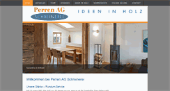 Desktop Screenshot of perrenag.ch