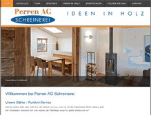 Tablet Screenshot of perrenag.ch